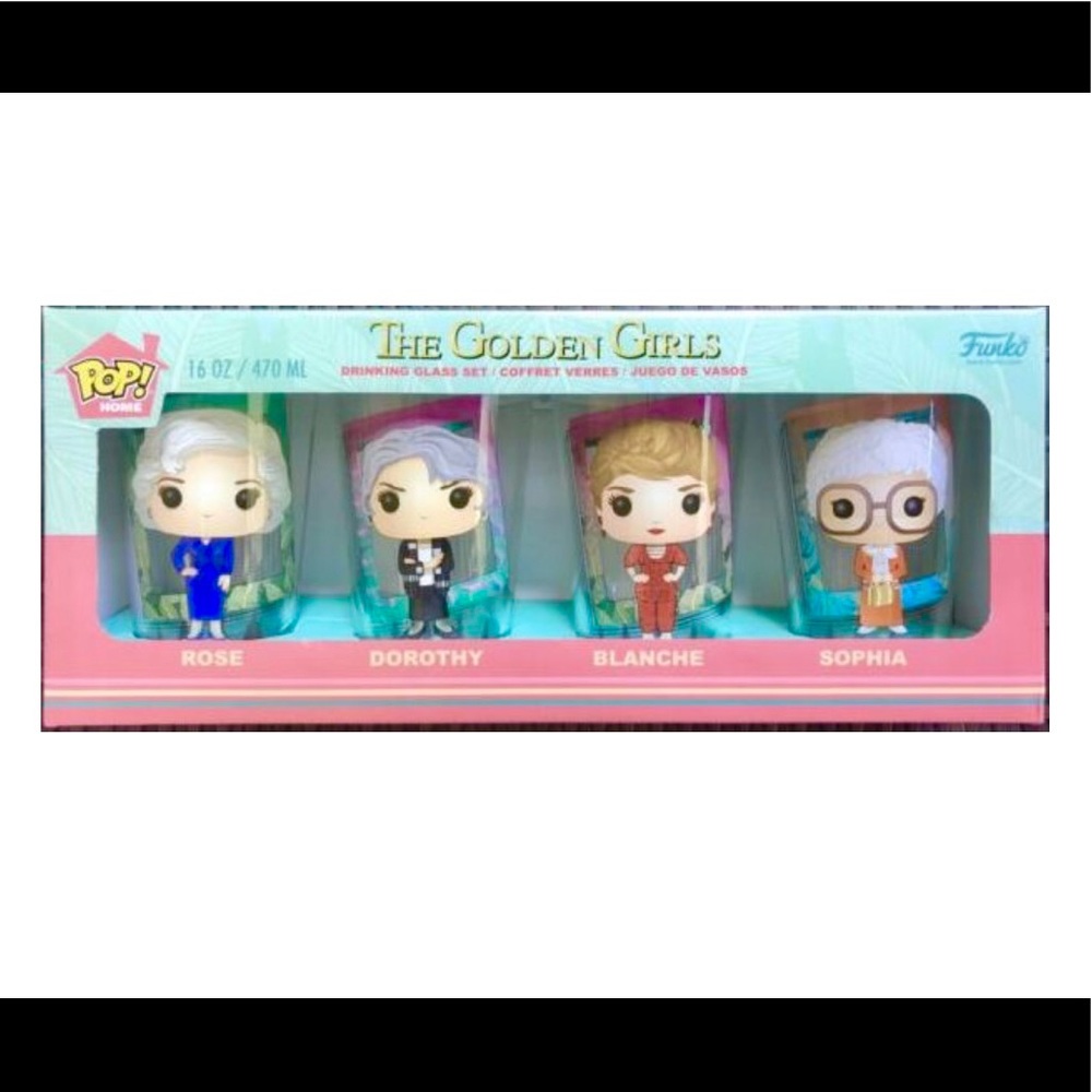 ✨sold✨Funko POP Home Golden Girls Drinking Glass